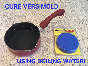 We Cure Versimold with Boiling Water